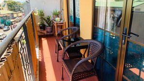 Apartment, 2 Schlafzimmer, barrierefrei, Stadtblick | Balkon