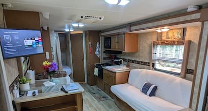 RV Camper - Few Min to the Beach -Boston Downtown and Logan Airport With parking