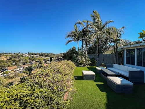 Stunning Views & Private Backyard & Game Room & Grill in Great Location