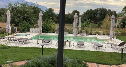 Reunion villa Aetheria Kefalonia, 6 bedrooms, all with extra long beds,