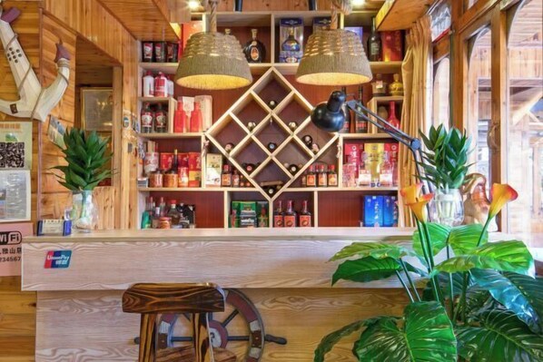 Lobby lounge - Longji Rice Terraces Fengya Mountain Dwelling B&B (Longsheng)