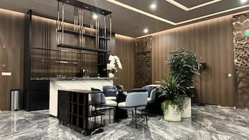 Sala de estar en el lobby
