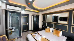 Deluxe Studio, City View | In-room safe, blackout drapes, soundproofing, free WiFi - Dnz Taxim Feridiye Otel (Istanbul)