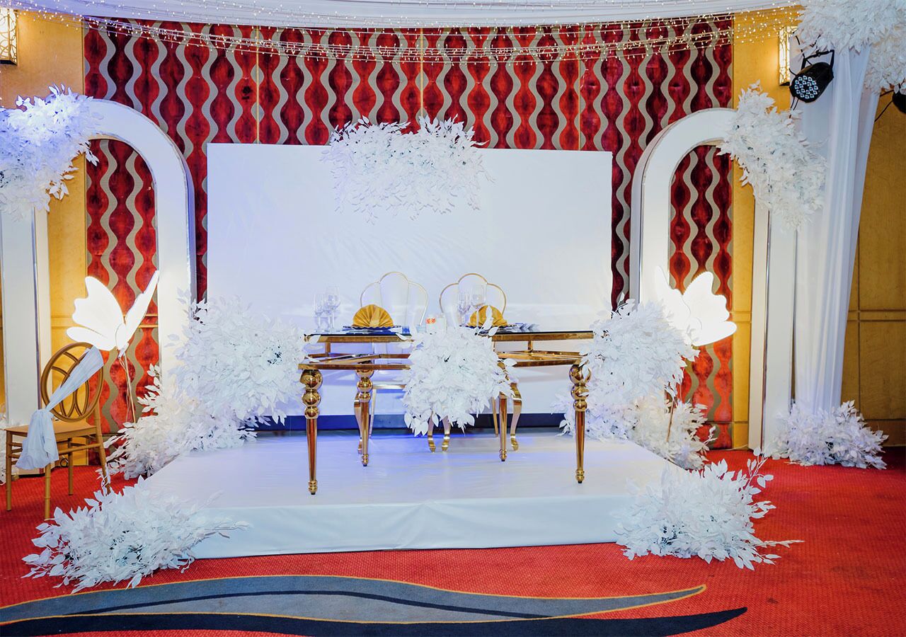 Khu tổ chức tiệc cưới trong nhà