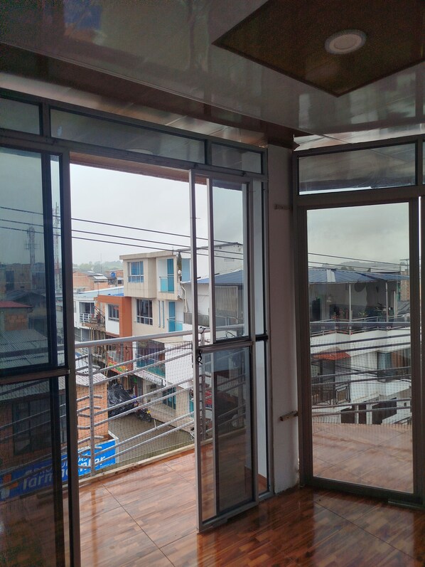 Façade de l’hébergement