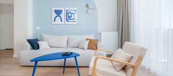 Łódź Pomorska Business Apt - Balcony, Workspace - by Rentujemy