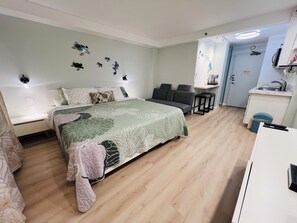 1 chambre, fer et planche à repasser, Wi-Fi, draps fournis