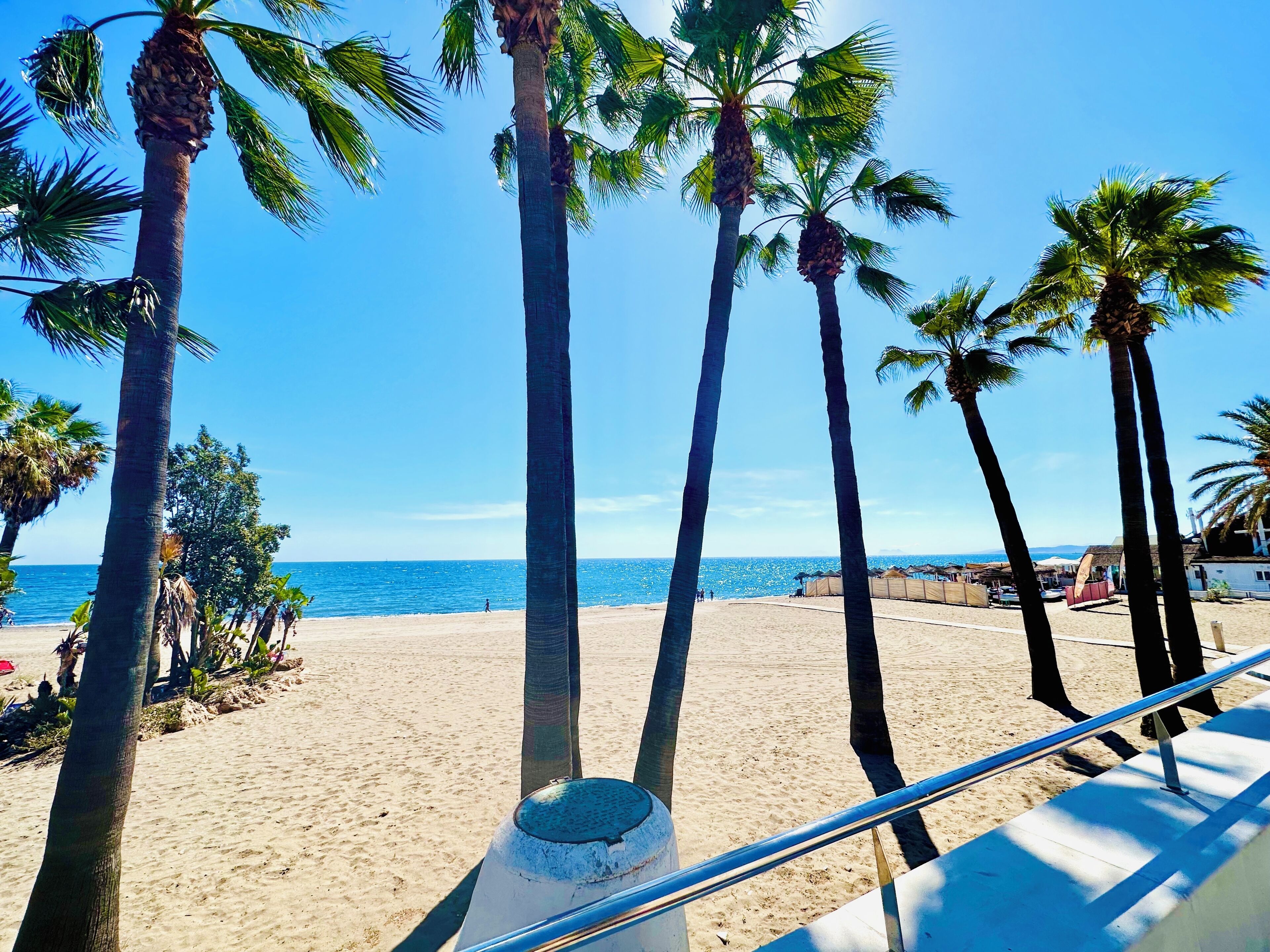 Am Strand, Strandtücher