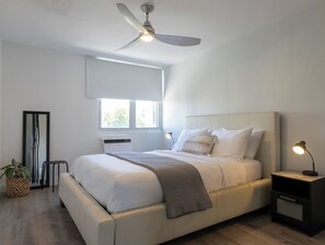 2 chambres, fer et planche Ă repasser, Wi-Fi gratuit, draps fournis