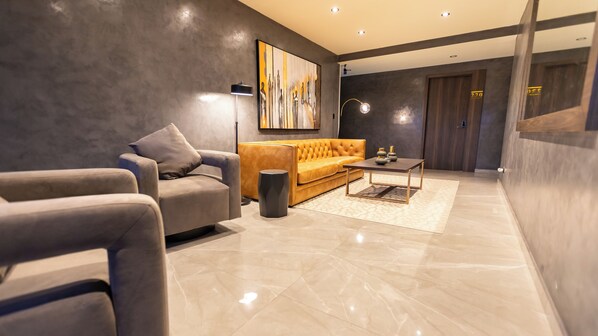 Lobby sitting area