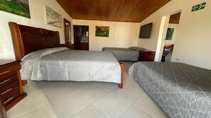 Family Room, City View | Premium bedding, down comforters, Select Comfort beds - Hospedaje lapislazuli (Salento)