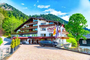 Facciata della struttura