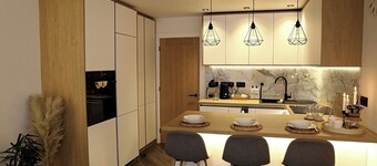 Charming 2-bedroom apartment with WiFi in enchanting Limbaži