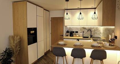 Charming 2-bedroom apartment with WiFi in enchanting Limbaži