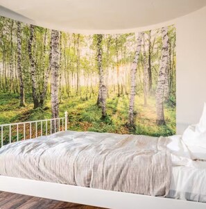 5 chambres, fer et planche à repasser, lit parapluie, Wi-Fi gratuit