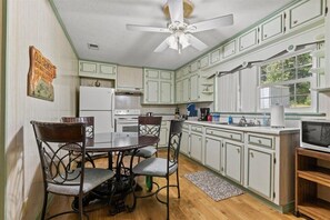 Microwave, oven, stovetop