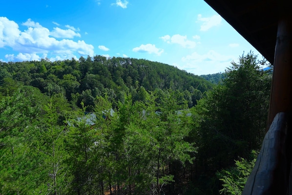 Utsikt fra overnattingsstedet