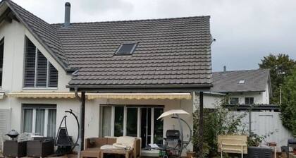 Villa Matthy House with large garden - river front - possible swimming