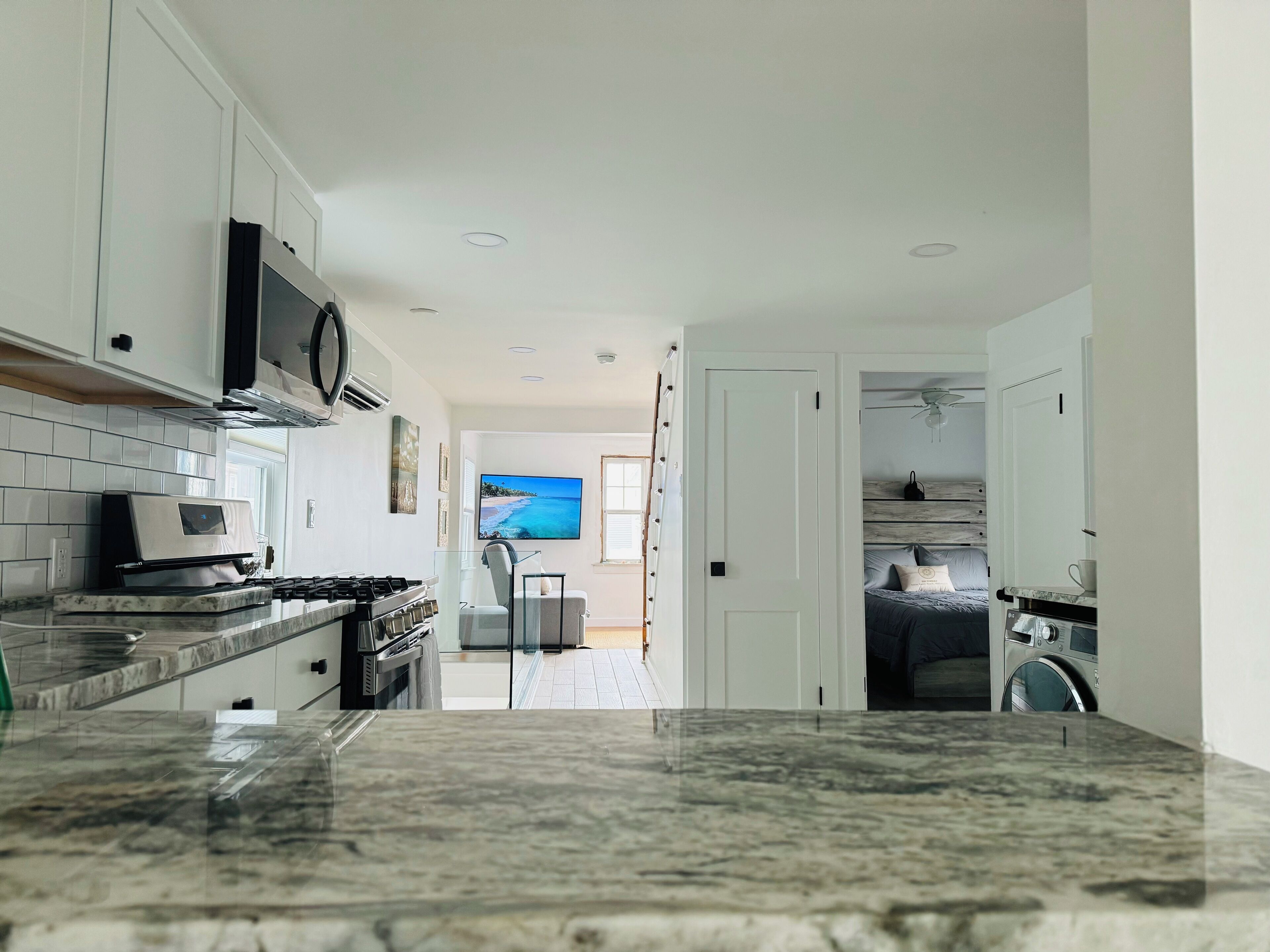 2-bedroom apartment, 2 floors with water views at Silver Sands Beach, CT