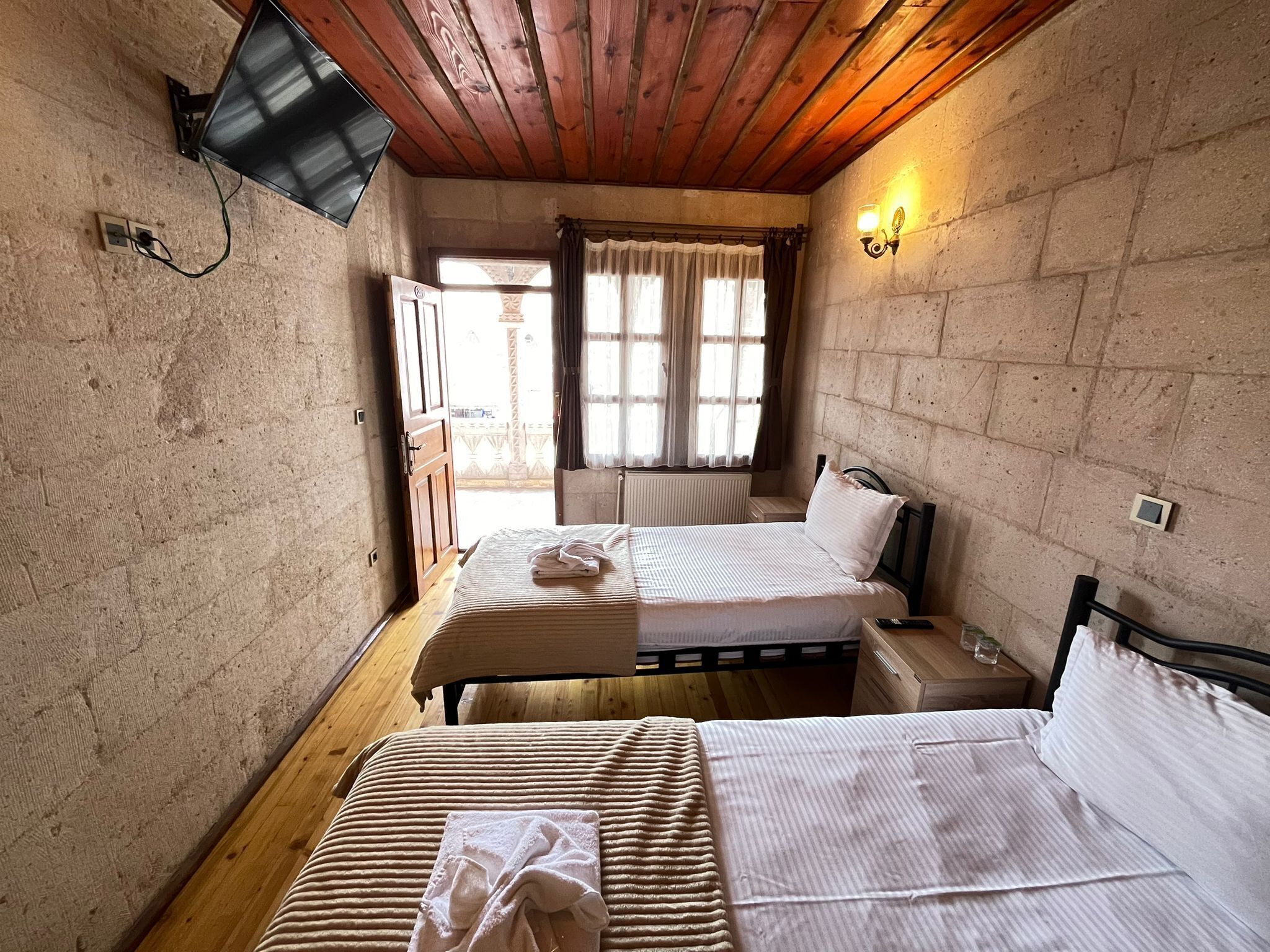 Herbergi fyrir tvo, tvö rúm | Hljóðeinangrun, rúmföt