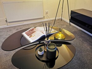 Ferienhaus, 3 Schlafzimmer, Terrasse, Gartenblick | Lounge