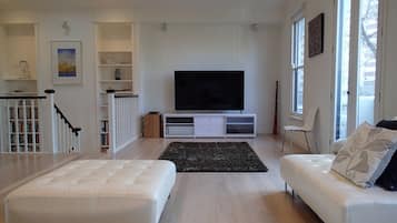 TV, books, stereo, printers