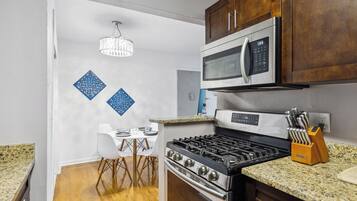 Microwave, oven, stovetop