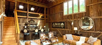 Beautiful Converted Barn with 9 Beds and Baths on 10 Acre Farm in Bucks County