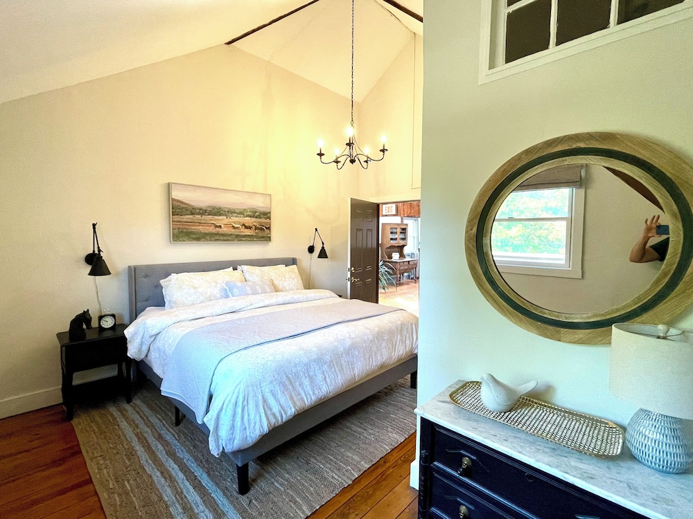 Beautiful Converted Barn with 9 Beds and Baths on 10 Acre Farm in Bucks