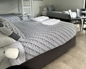 Family Room, Balcony | Laptop workspace, blackout drapes, iron/ironing board, free WiFi - Buchan Motel  (Buchan)