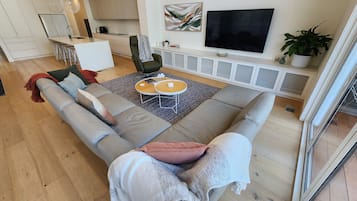 Smart-tv en een stereo