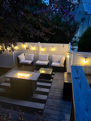 Terrace/patio - Historic Downtown Wake Forest Bungalow (Wake Forest)