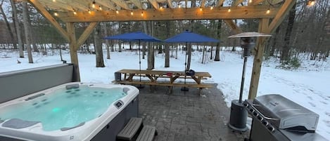 Bain à remous extérieur