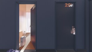 Reception - Rose Hôtel Invisible (Québec)