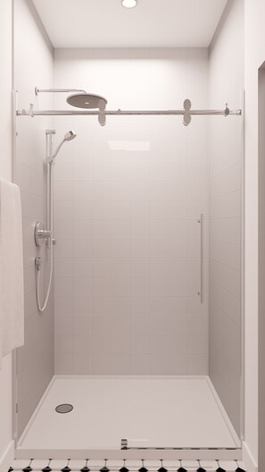 Douche, articles de toilette écologiques, sÚche-cheveux