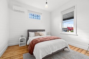 3 bedrooms, iron/ironing board, travel cot, WiFi