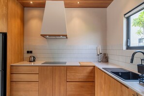 Villa | Eigene Küche | Kühlschrank, Hochstuhl, Esstisch