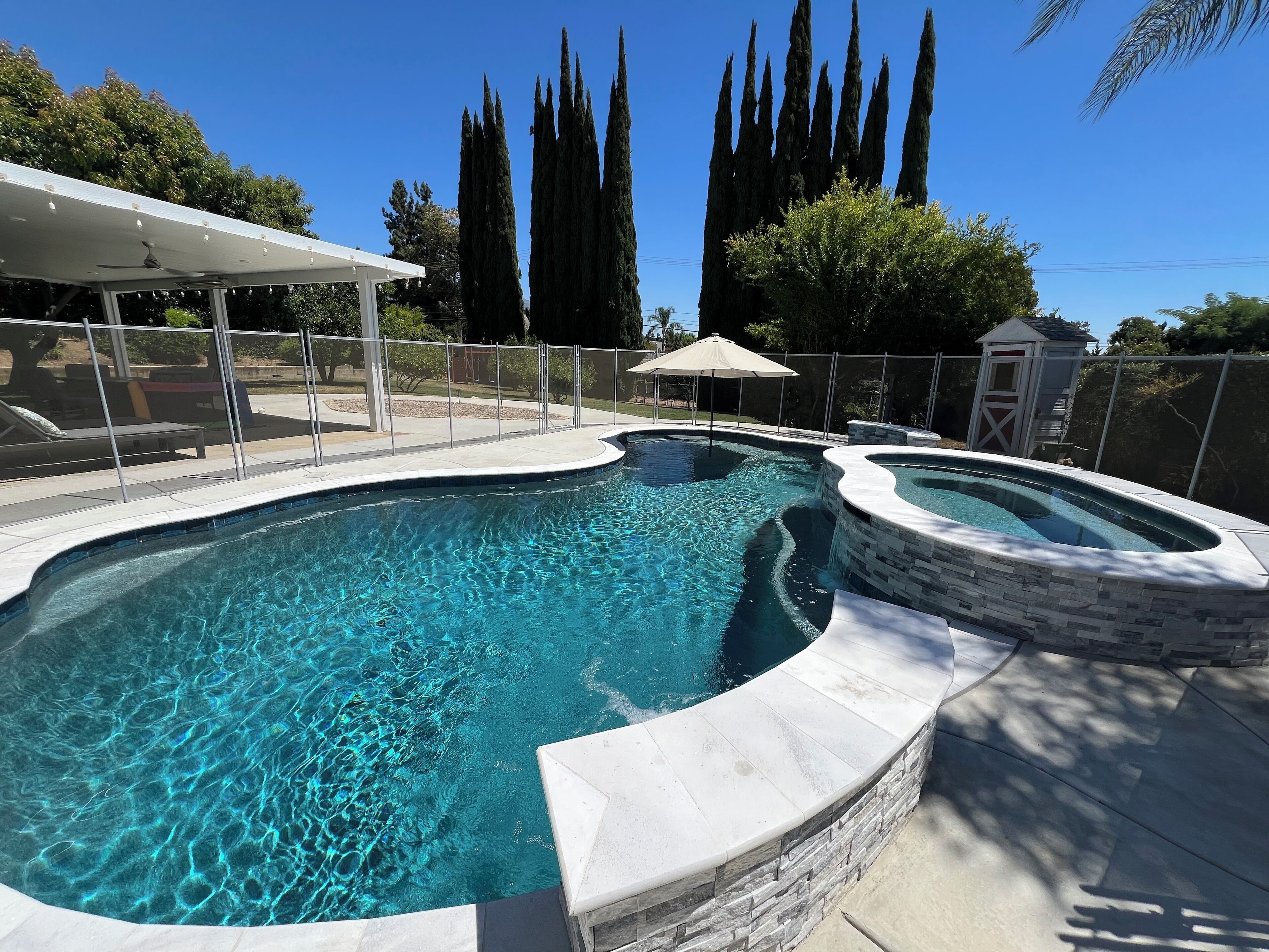 Serene Poolside Escape