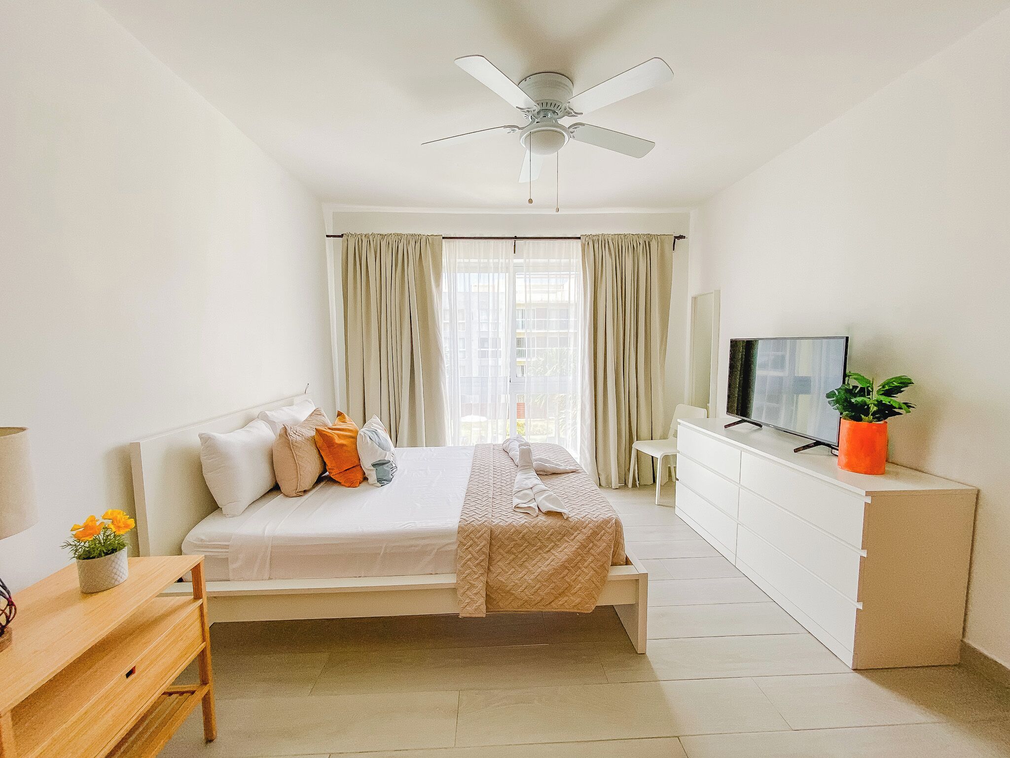 1 bedroom, iron/ironing board, free WiFi, bed sheets