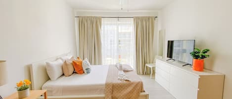 1 bedroom, iron/ironing board, free WiFi, bed sheets