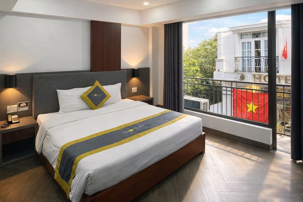 Deluxe Double Room | Soundproofing, WiFi (free), bed sheets