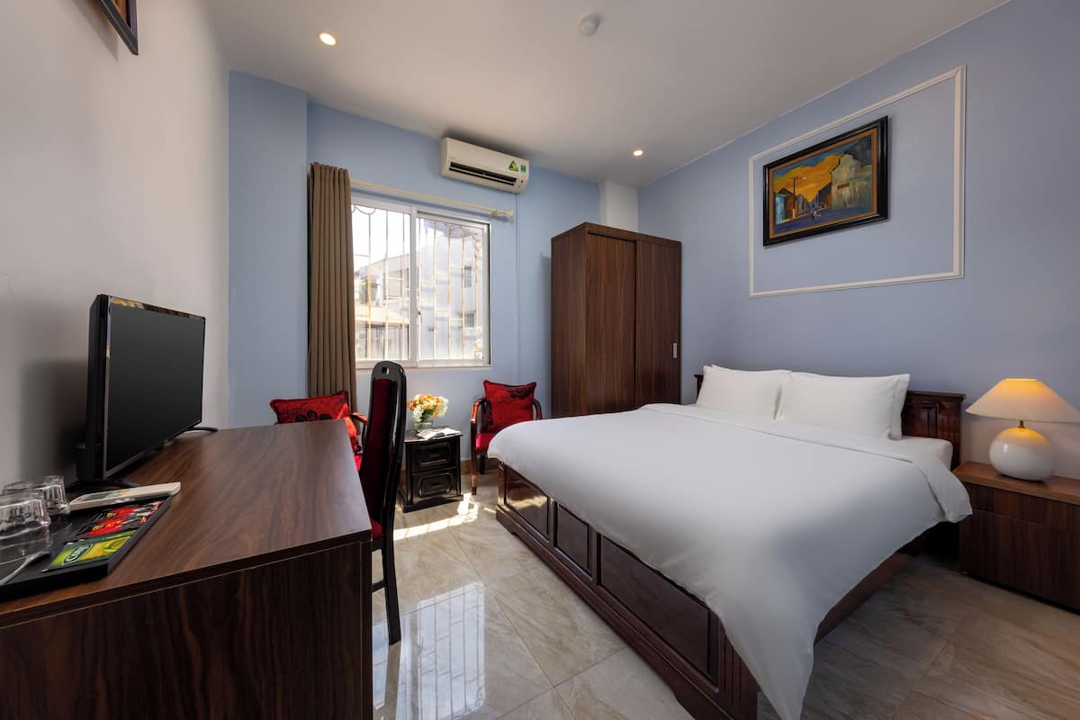 Habitación doble Deluxe | Camas con efecto memoria, minibar, insonorización y wifi gratis