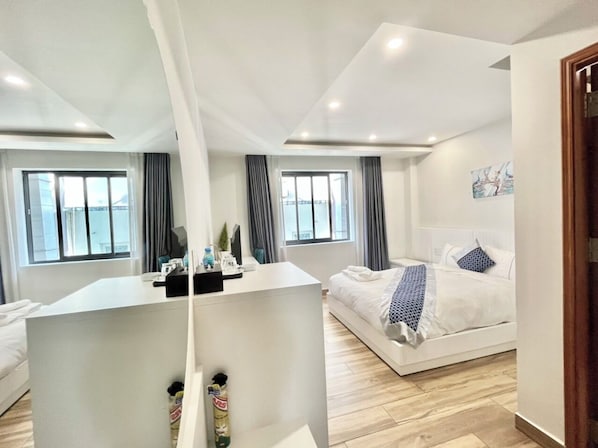 Chambre Standard double pour 1 personne | Literie de qualité, minibar contenant certains articles gratuits