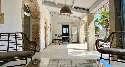 Large country house, heart of nature, 2 private swimming pools, panoramic view !