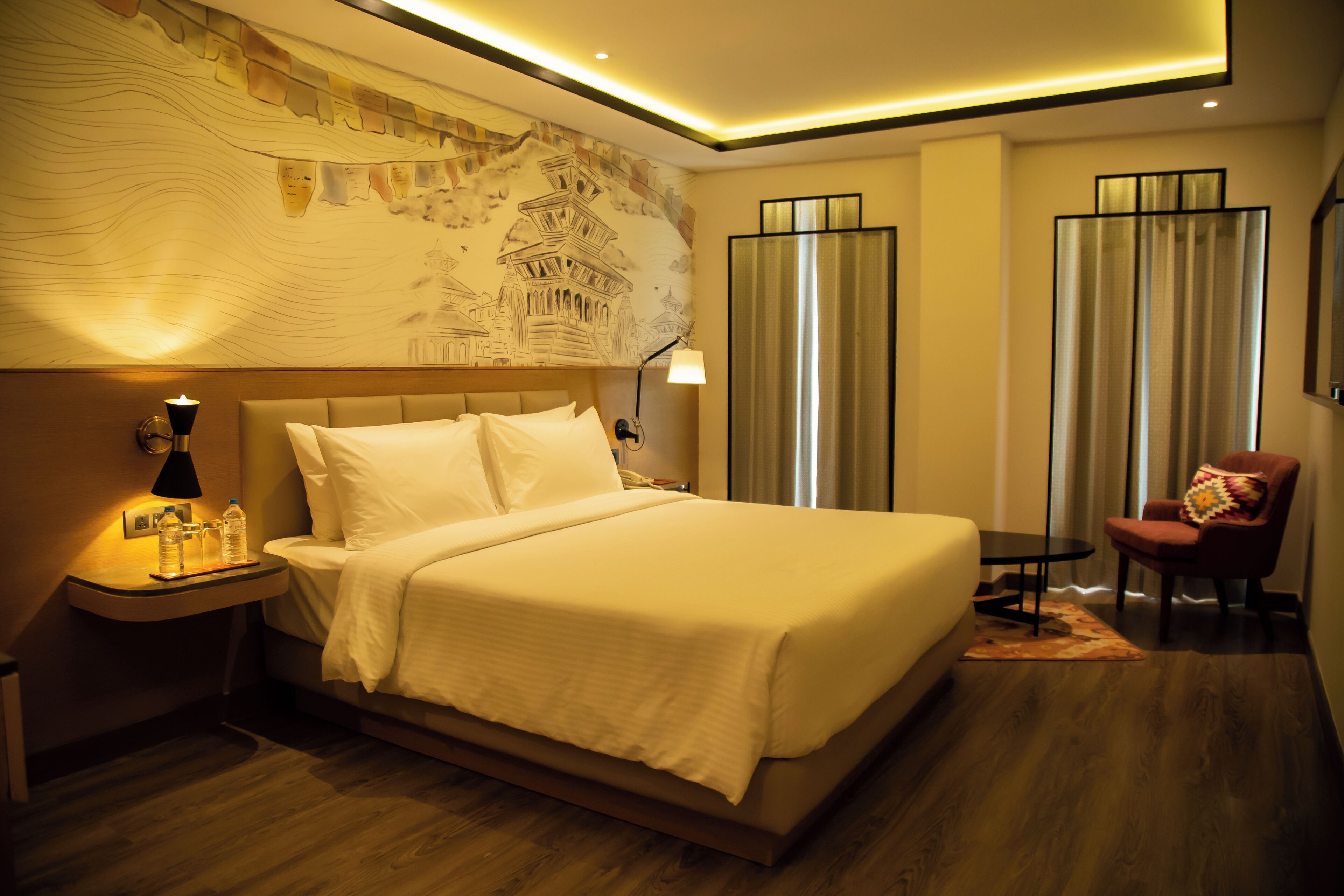 Minibar, in-room safe, blackout drapes, iron/ironing board