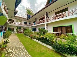 Quarto casal ou duplo superior | Terraço/pátio