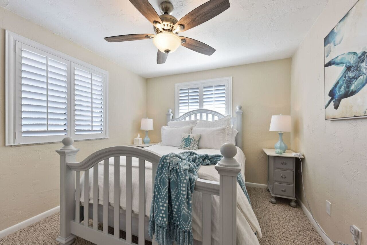 2 bedrooms, iron/ironing board, travel crib, WiFi