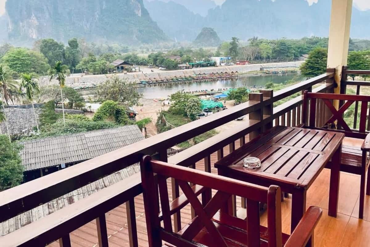 Deluxe Double Room, Balcony, River View | Mountain view
