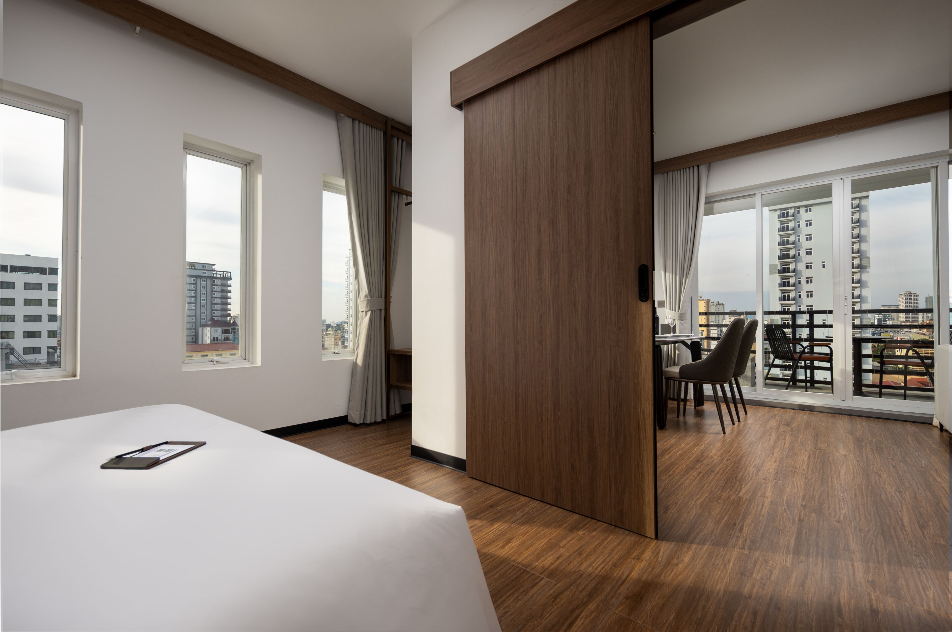 Junior Apartment, City View | Egyptian cotton sheets, premium bedding, down comforters