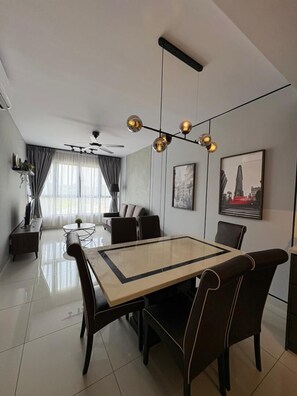 Design Apartment | Living area - Gaia Residences (Rawang)
